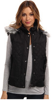 Thumbnail for your product : Dollhouse Diamond-Quilted Zip-Front with Knit Bottom