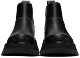Thumbnail for your product : 3.1 Phillip Lim Black Short Lug Sole Kate Chelsea Boots