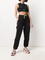 Thumbnail for your product : Puma Logo-Patch Drawstring Track Pants