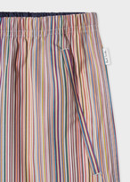 Thumbnail for your product : Men's Signature Stripe Cotton Pyjama Shorts