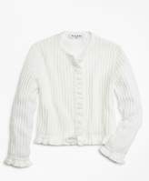 Thumbnail for your product : Brooks Brothers Girls Cotton Cardigan