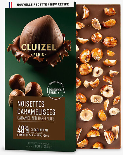 Michel Cluizel Raspberry & Cranberry 72% Dark Chocolate Bar 100g