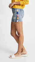 Thumbnail for your product : Blank High Rise Shorts with Tassels