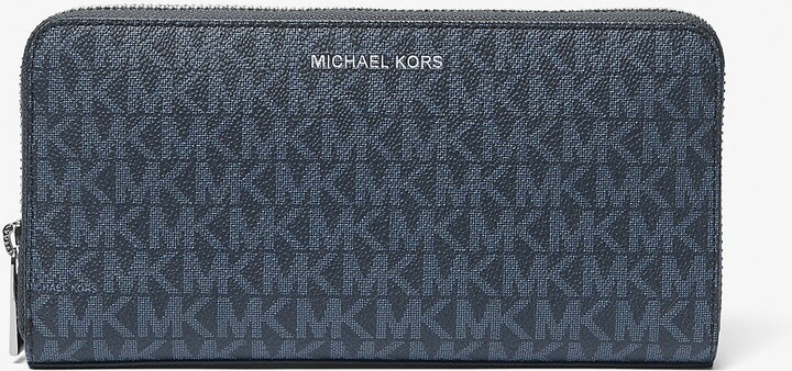 Michael Kors Outlet Cooper Logo Zip-Around Wallet