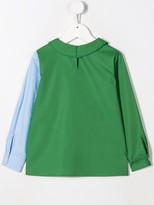 Thumbnail for your product : Vivetta Kids Abstract Ruffle Trim Shirt