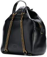 Thumbnail for your product : Pinko studded fringed backpack