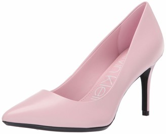 calvin klein white pumps