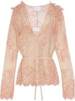 Thumbnail for your product : Alice McCall Let It Be Belted Lace Blouse