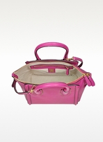 Thumbnail for your product : MCM Christina Shocking Pink Small Leather Tote