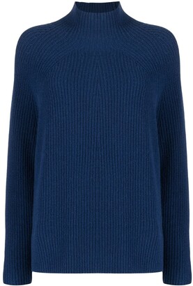 N.Peal Roll Neck Organic Cashmere Jumper