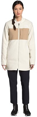 long hooded fleece jacket