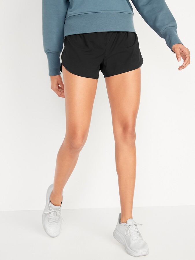 Old Navy Maternity Rollover-Waist PowerSoft Shorts -- 3-inch inseam