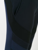 Thumbnail for your product : Neil Barrett panelled cropped trousers