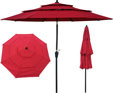 Arlmont & Co. Erimentha 9' Square Market Umbrella