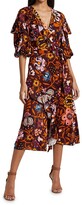 Thumbnail for your product : La DoubleJ Floral Wrap Dress