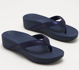 vionic platform flip flops