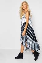 Thumbnail for your product : boohoo Tie Dye Midaxi Dress