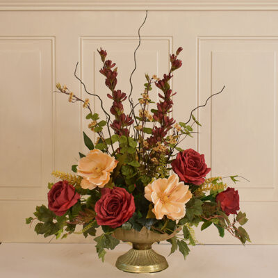 Floral Home Decor Silk Centerpiece Flower Floral Arrangement