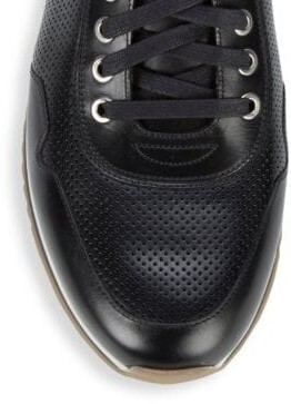 Magnanni Perforated Leather Sneakers