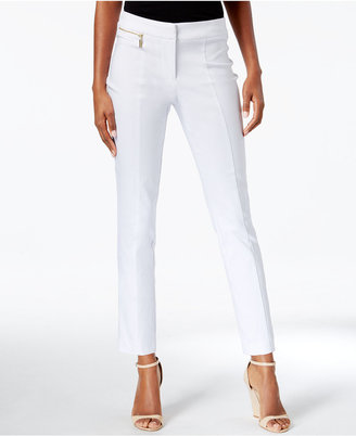 JM Collection Slim Leg Ankle Pants, Only at Macy's