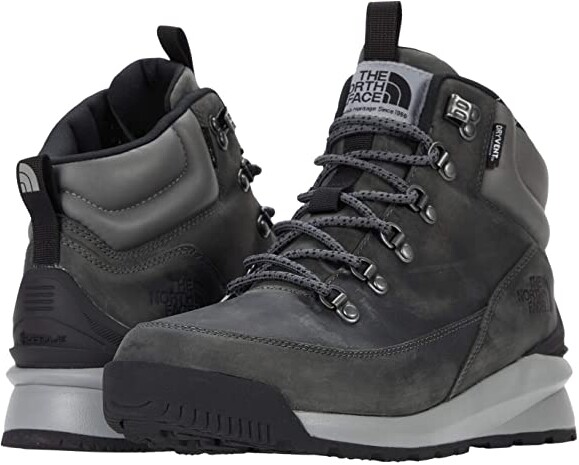 The North Face Gray Leather Men S Shoes Shop The World S Largest Collection Of Fashion Shopstyle