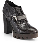 Thumbnail for your product : Brunello Cucinelli Monili Beaded Leather Ankle Boots
