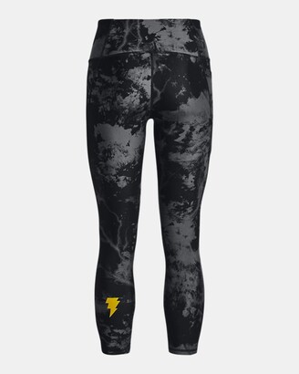UNDER ARMOUR ColdGear Black CAMO Print Gym Fitness LEGGINGS Pants