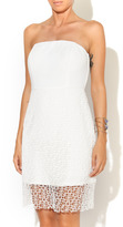Thumbnail for your product : Aryn K Strapless White Dress