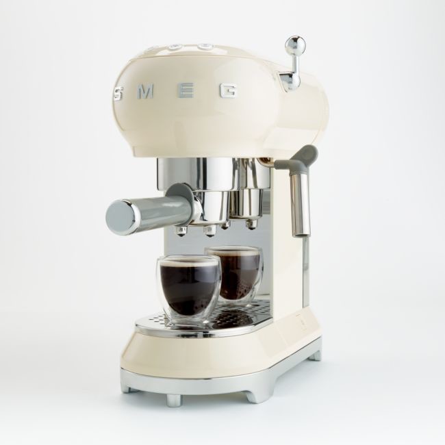 Smeg Cream Espresso Machine