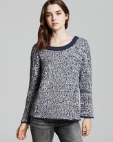 Thumbnail for your product : L'Agence La't By LA't by Sweater - Melange Pullover