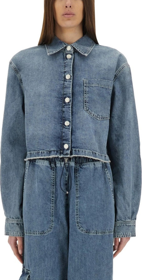 Cropped Denim Jacket