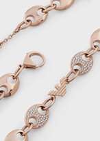 Thumbnail for your product : Emporio Armani Rose Gold-Tone Stainless Steel Chain-Link Necklace