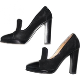 Thumbnail for your product : Dries Van Noten Black Leather Heels