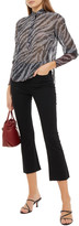 Thumbnail for your product : Rag & Bone High-rise Kick-flare Jeans