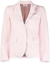 Thumbnail for your product : Thom Browne Notched-Lapel Blazer Jacket