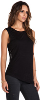 Thumbnail for your product : Heather Double Cut Out Tank