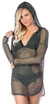 Thumbnail for your product : Green Dragon Nice Catch Fishnet Cover-Up