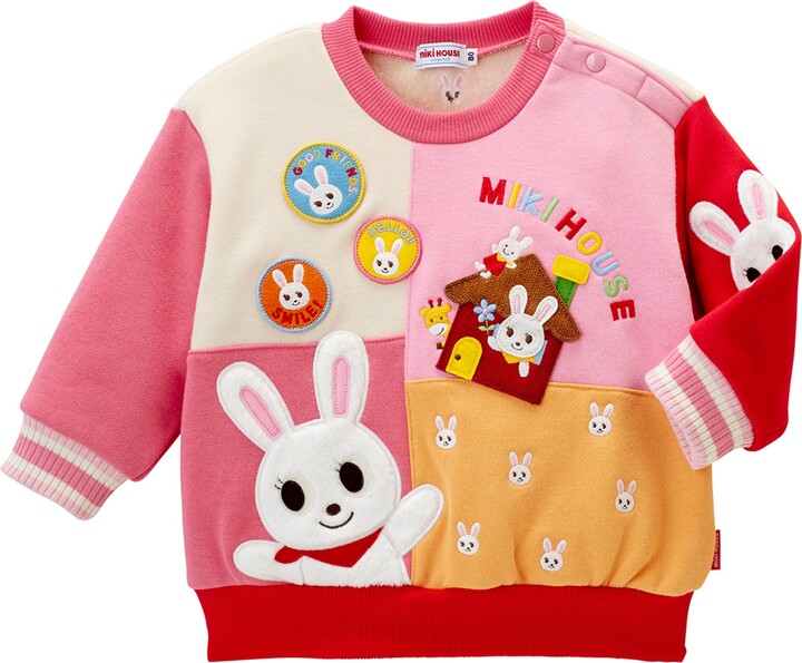 Mikihouse Miki House Patch Sweatshirt