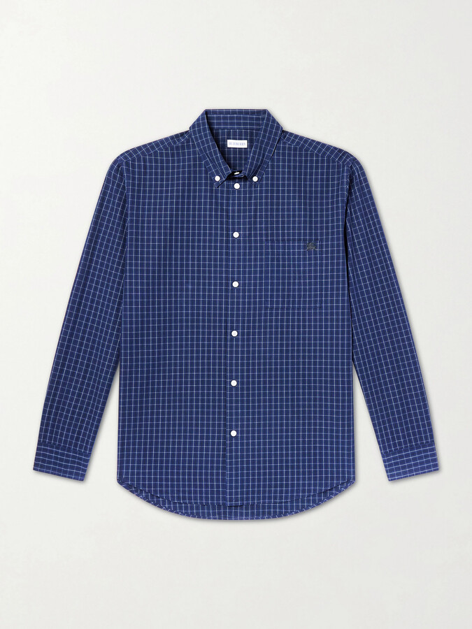 Burberry Checked Cotton Shirt