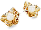Thumbnail for your product : Kate Spade Faux Pearl Floral Statement Stud Earrings