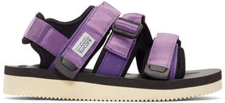 Suicoke Purple KISEE-V Sandals