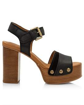 See by Chloe Womens Eva Platform Sandal 35 Nero