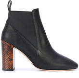 Thumbnail for your product : Paul Smith snakeskin effect heel ankle boots