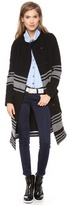 Thumbnail for your product : Band Of Outsiders Blanket Stripe Coat