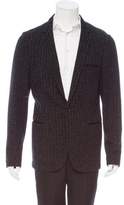 Thumbnail for your product : Emporio Armani Patterned Knit One-Button Sport Coat