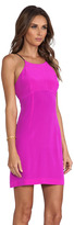 Thumbnail for your product : Milly Sandwashed Silk Empire-Waist Shift Dress