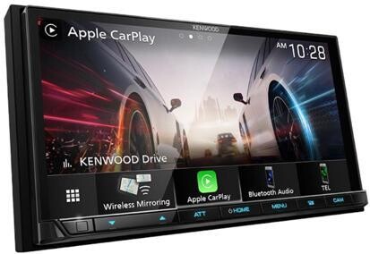 Kenwood DMX9708S 6.95' Digital Multimedia Receiver & License Plate Backup Camera