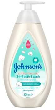 Johnson's Baby Cotton Touch 2-in-1 Bath and Wash 500ml