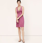 Thumbnail for your product : LOFT Crossover Cutout Back Dress