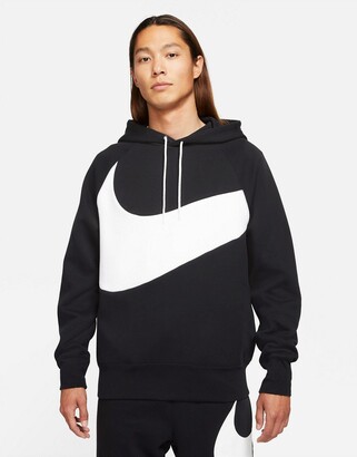 Nike Swoosh Pack hoodie in black - ShopStyle